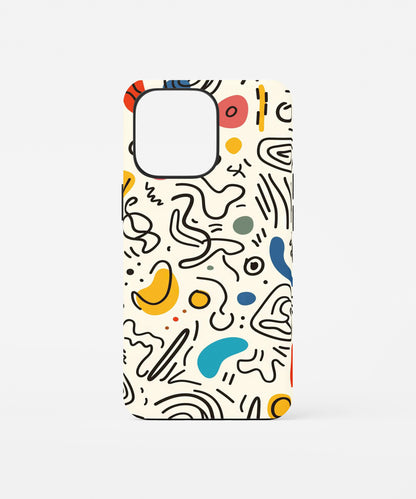 Abstract Memphis Pattern Phone Case