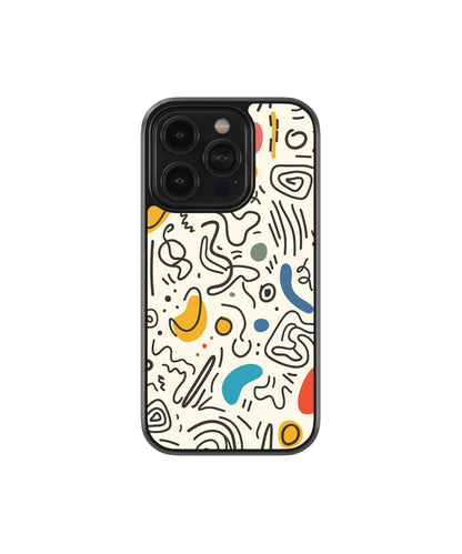 Abstract Memphis Pattern Phone Case