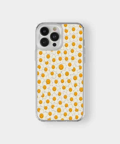 Smiley Flower Pattern Phone Case