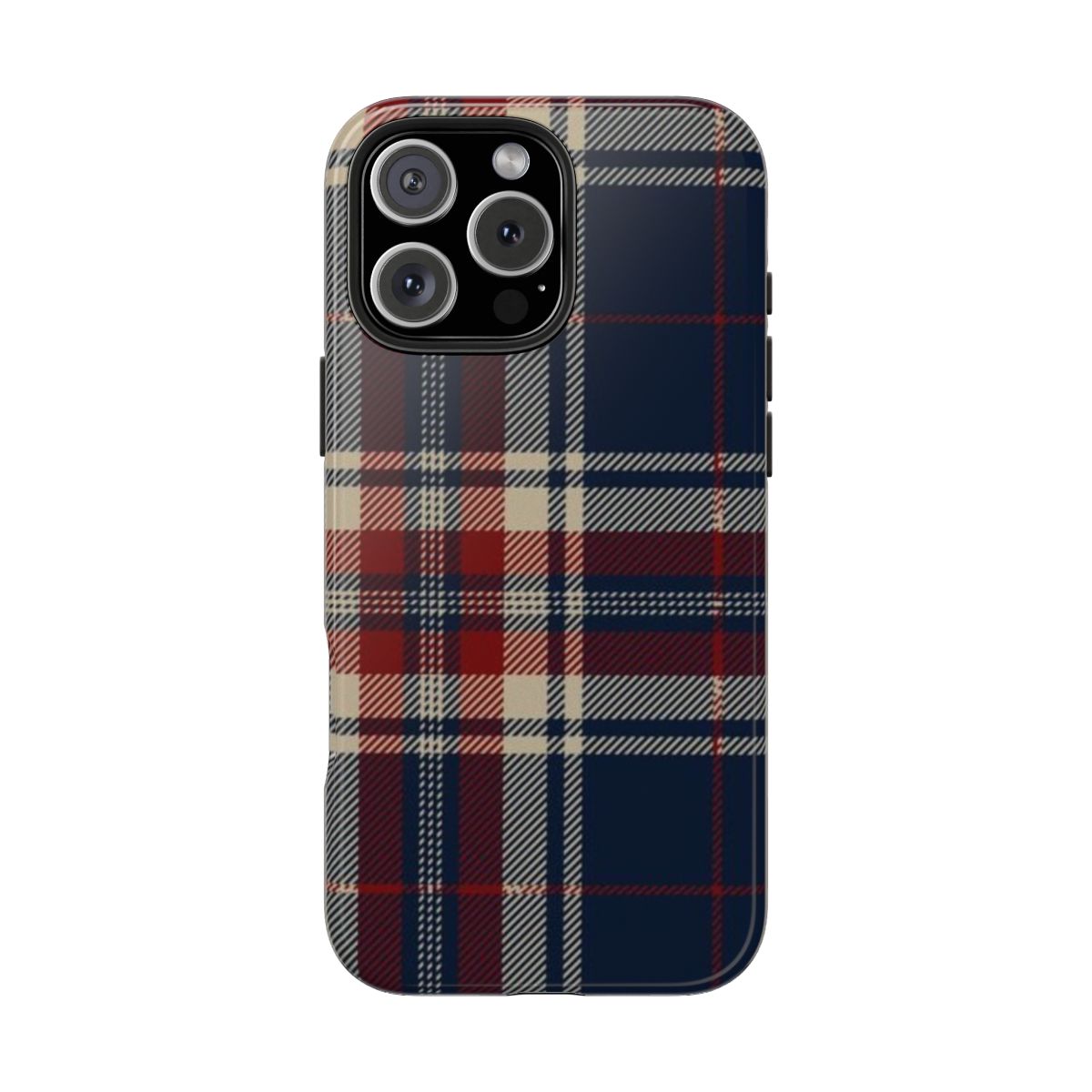 Classic Vintage Plaid Pattern Phone Case.