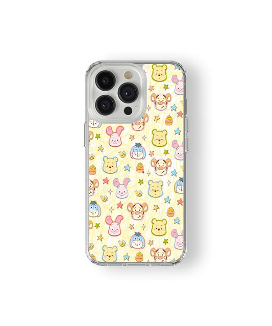 Cute Bear Pastel Pattern Phone Case