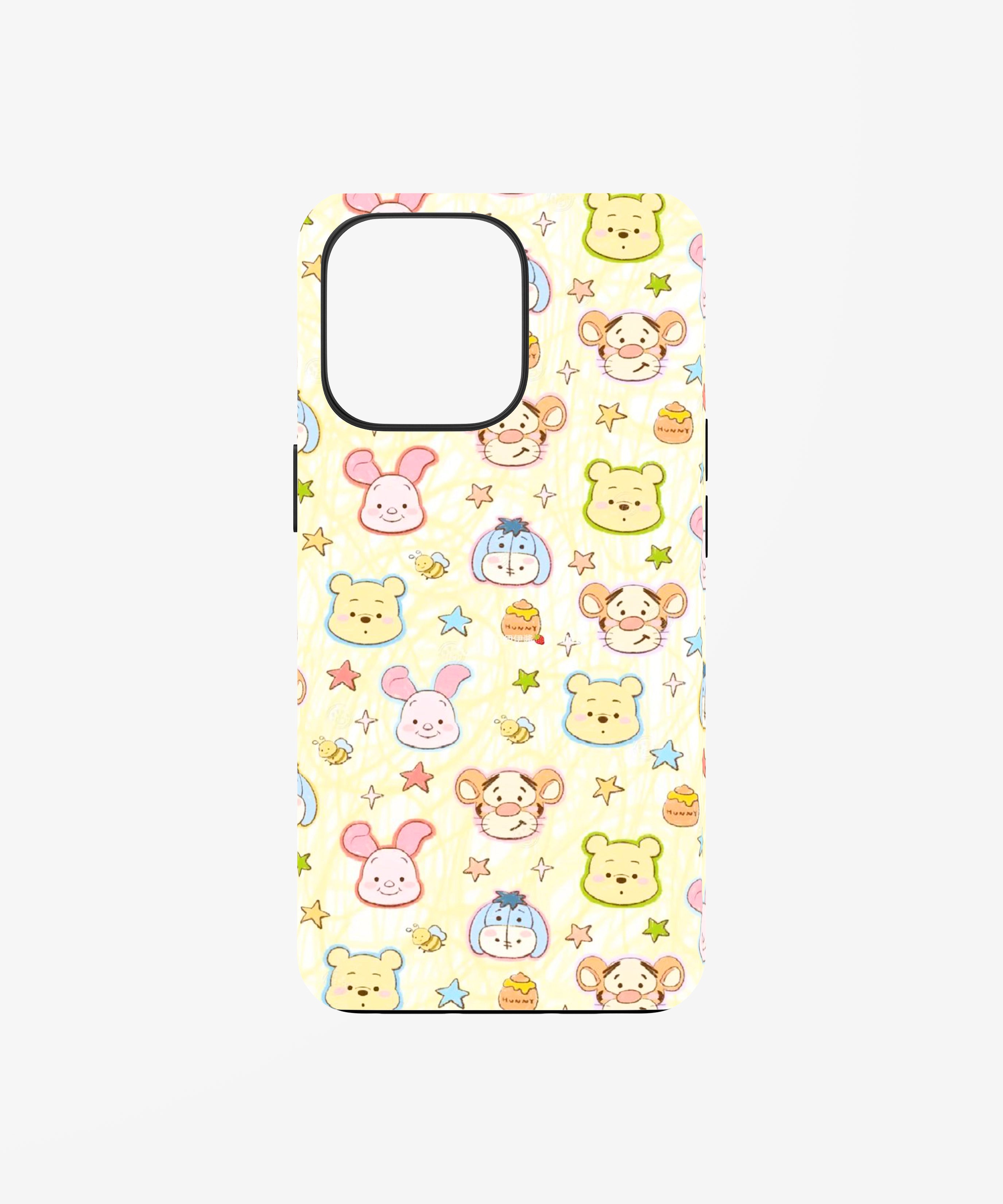 Cute Bear Pastel Pattern Phone Case