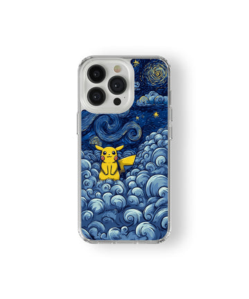 Starry Night Pikachu Art Phone Case