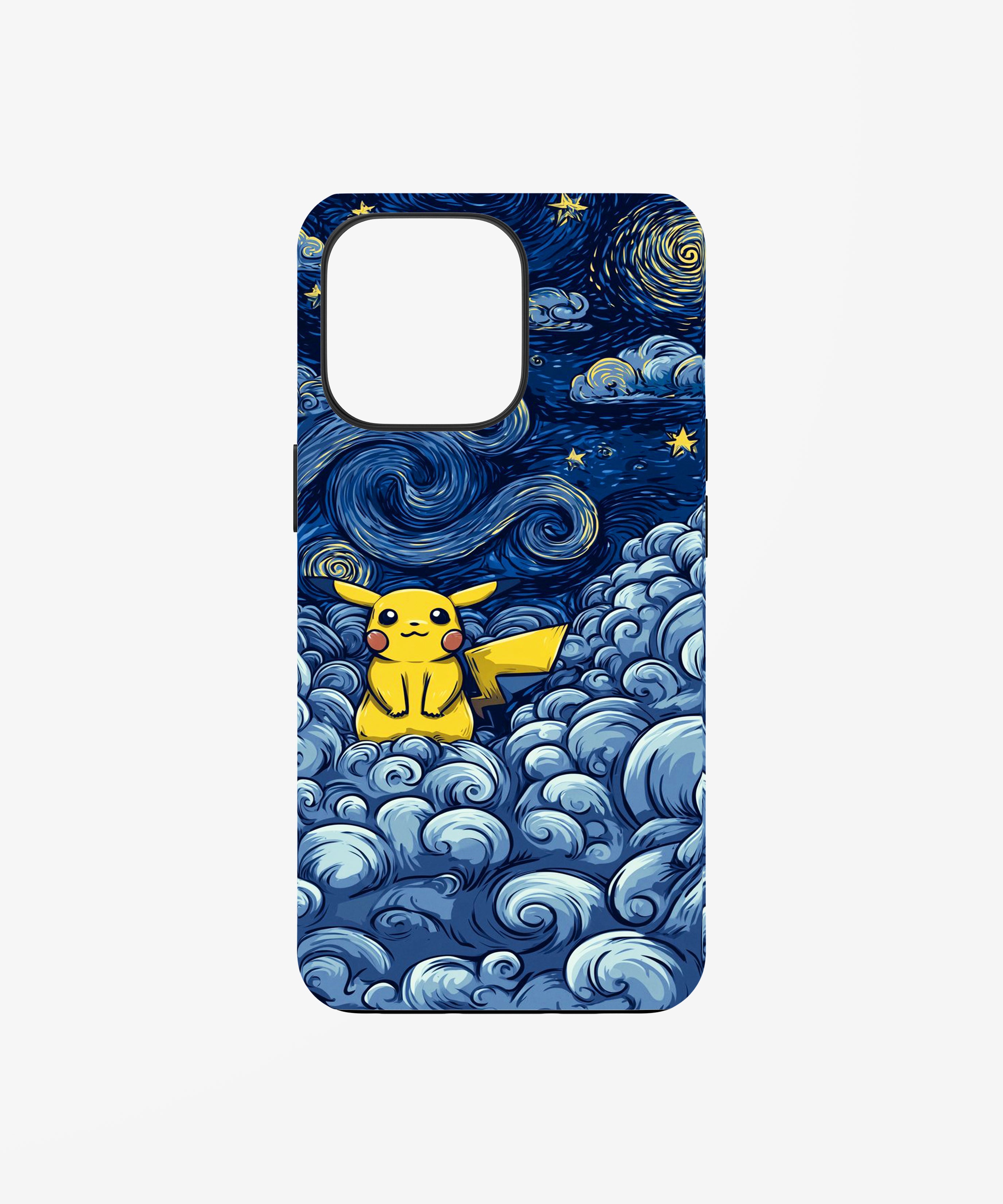Starry Night Pikachu Art Phone Case