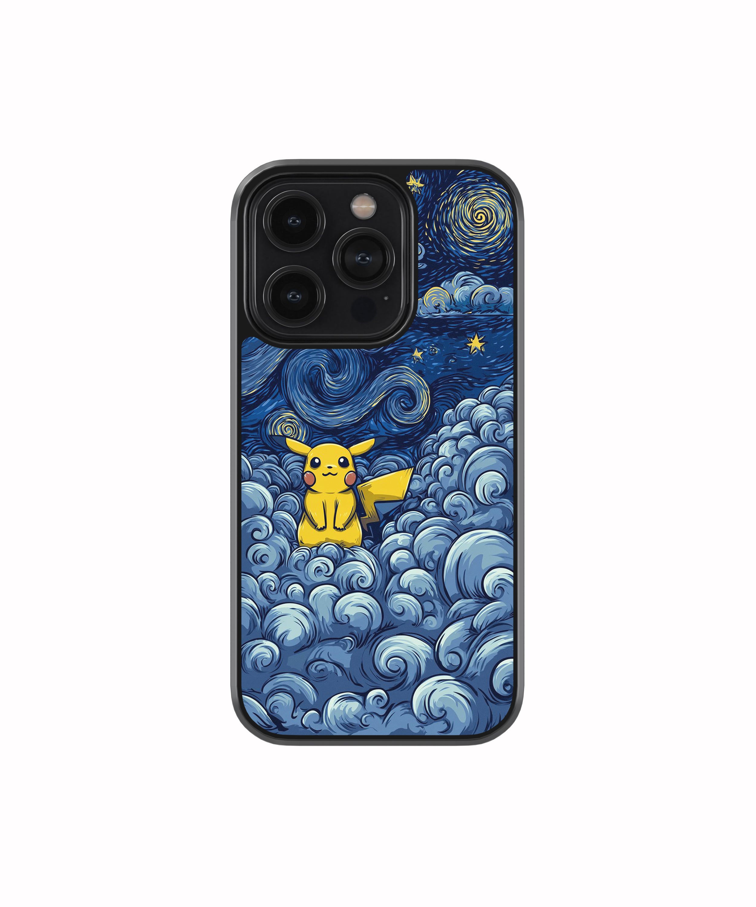Starry Night Pikachu Art Phone Case