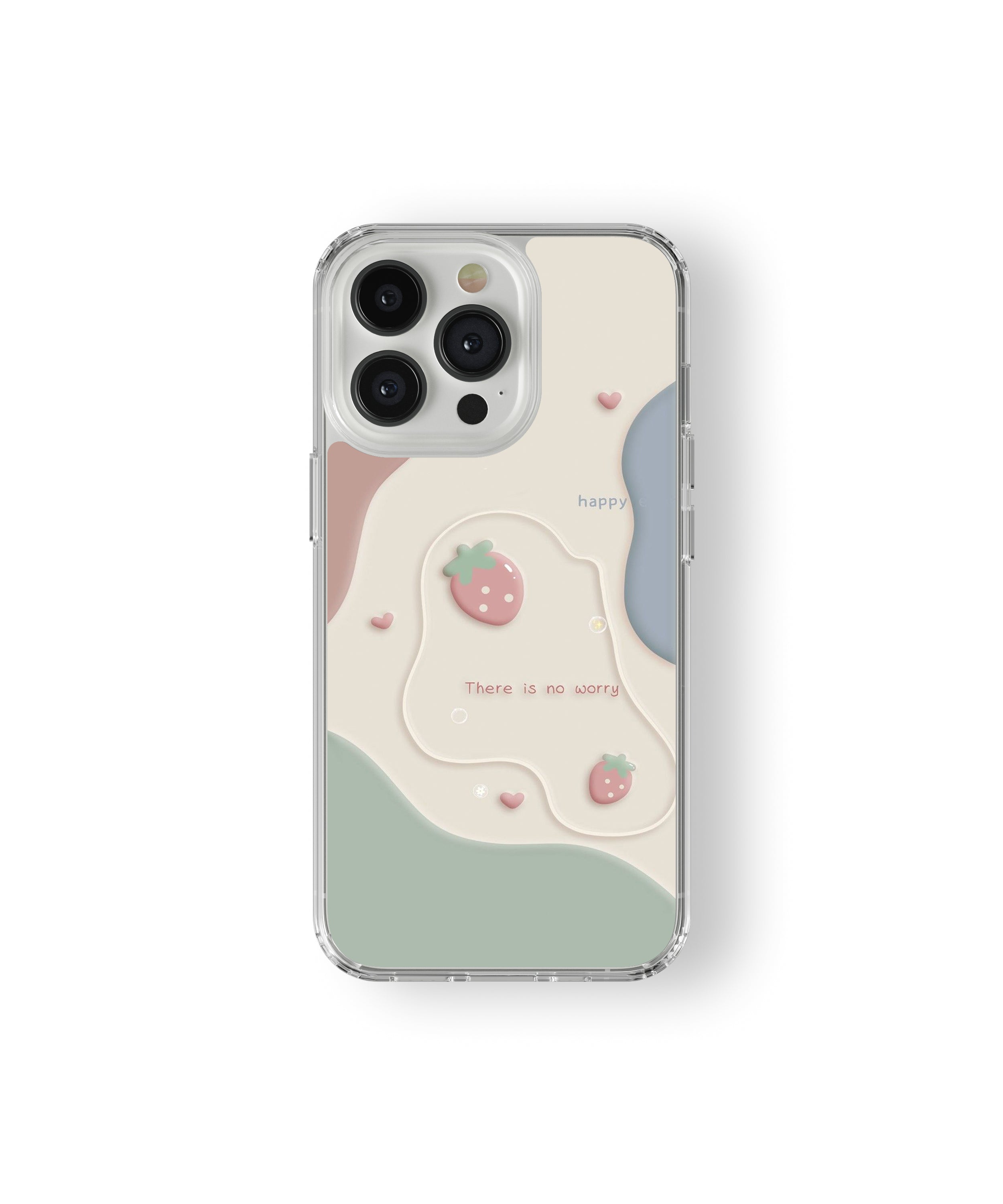 Soft Strawberry Pastel Aesthetic Phone Case