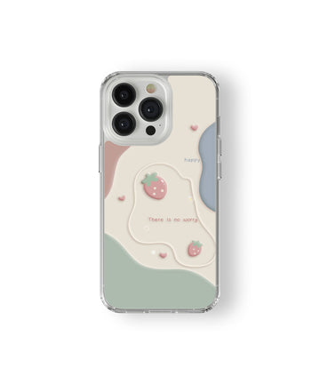 Soft Strawberry Pastel Aesthetic Phone Case