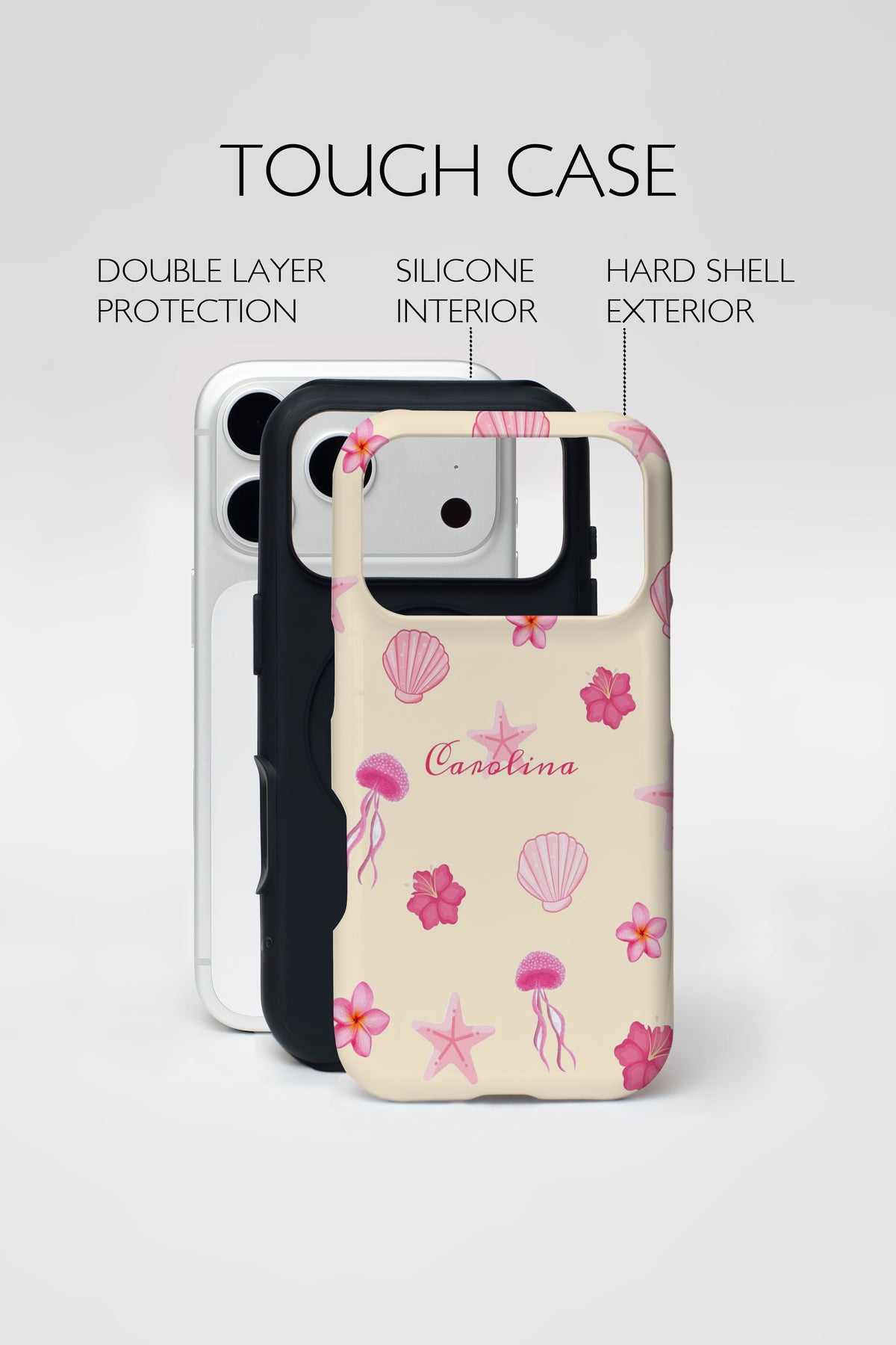 Carolina Seashell Armoured Phone Case.