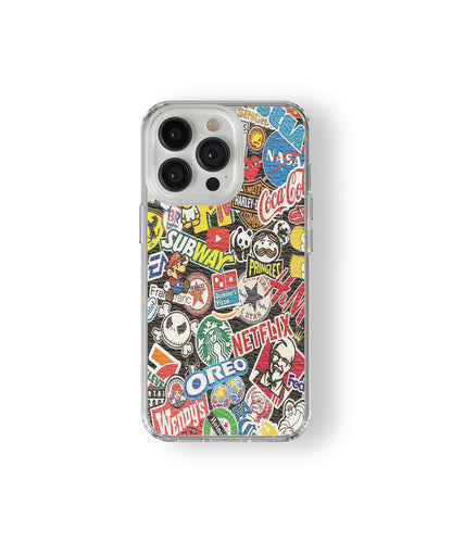 Retro Sticker Bomb Collage Phone Case