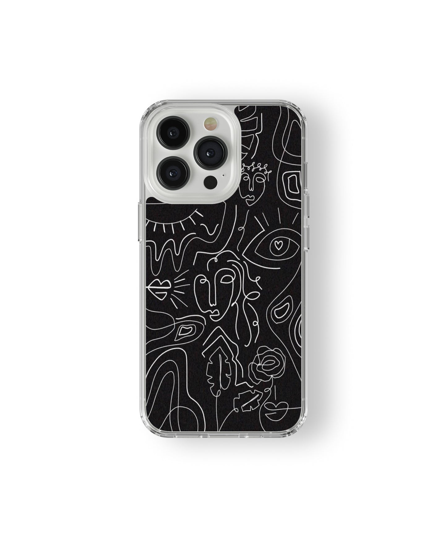 Midnight Muse Line Art Phone Case.