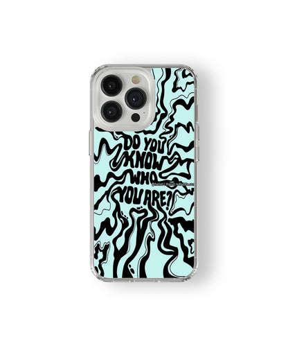 Do You Know Who You Are? Trippy Core phone case