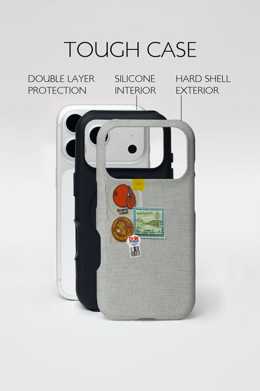Vintage Sticker Armoured Phone Case.