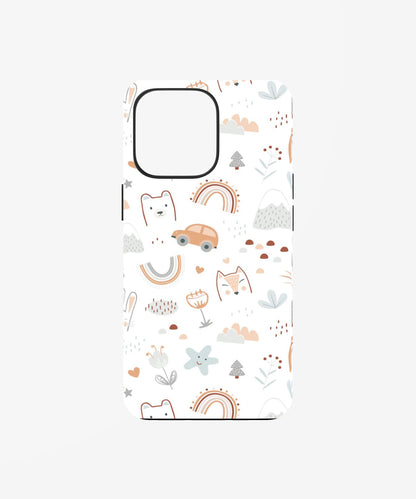 Cozy Doodle Cottagecore phone case