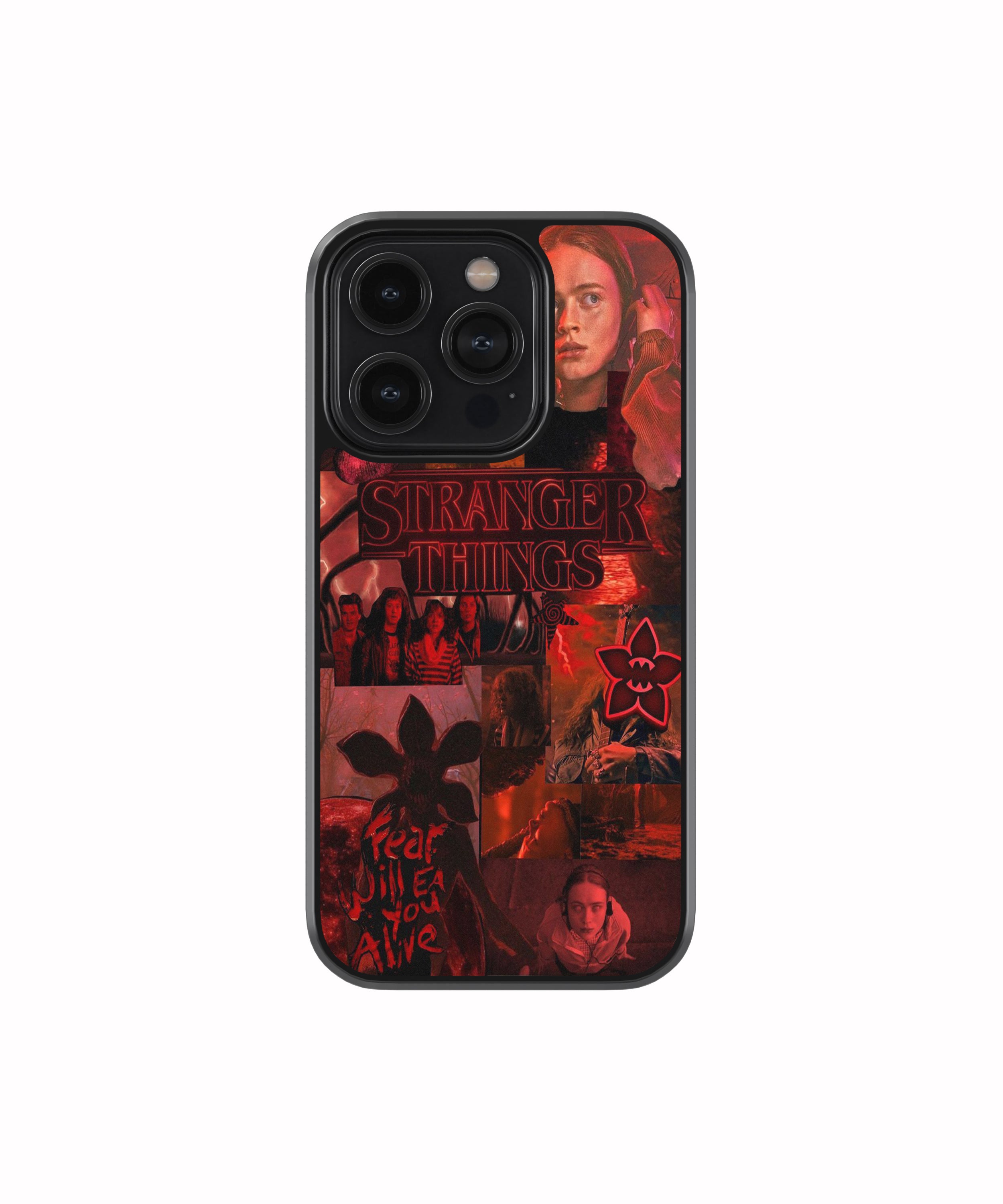 Stranger Things Red Fearcore Aesthetic phone case