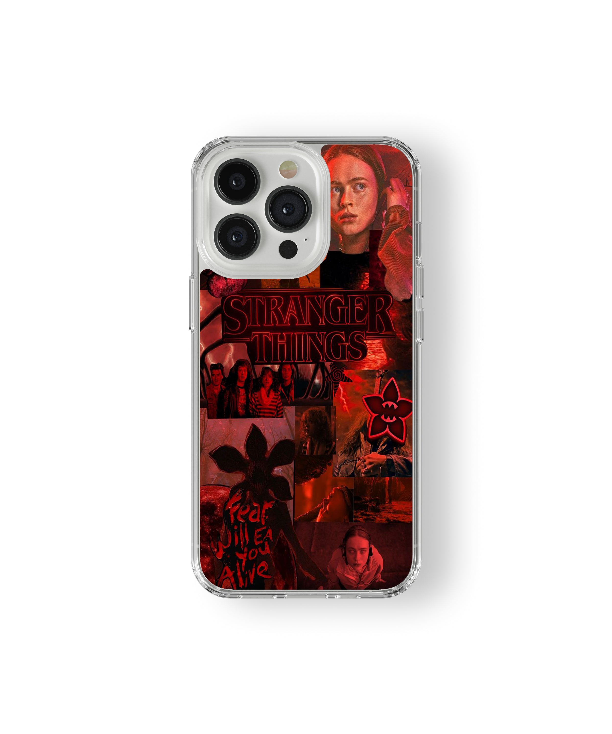 Stranger Things Red Fearcore Aesthetic phone case
