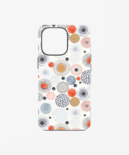 Abstract Dot Pop Modern Aesthetic phone case