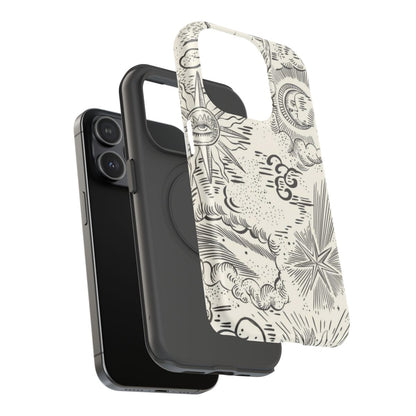 Cosmic Vintage Aesthetic Phone Case.