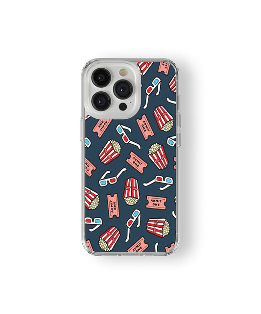 Movie Night Popcorn Pattern phone case