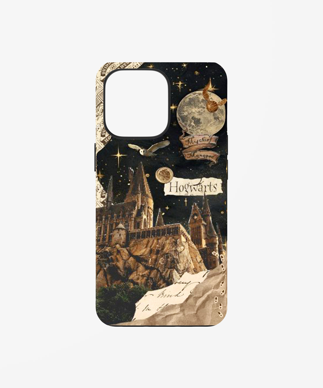 Hogwarts Vintage Magic Collage phone case
