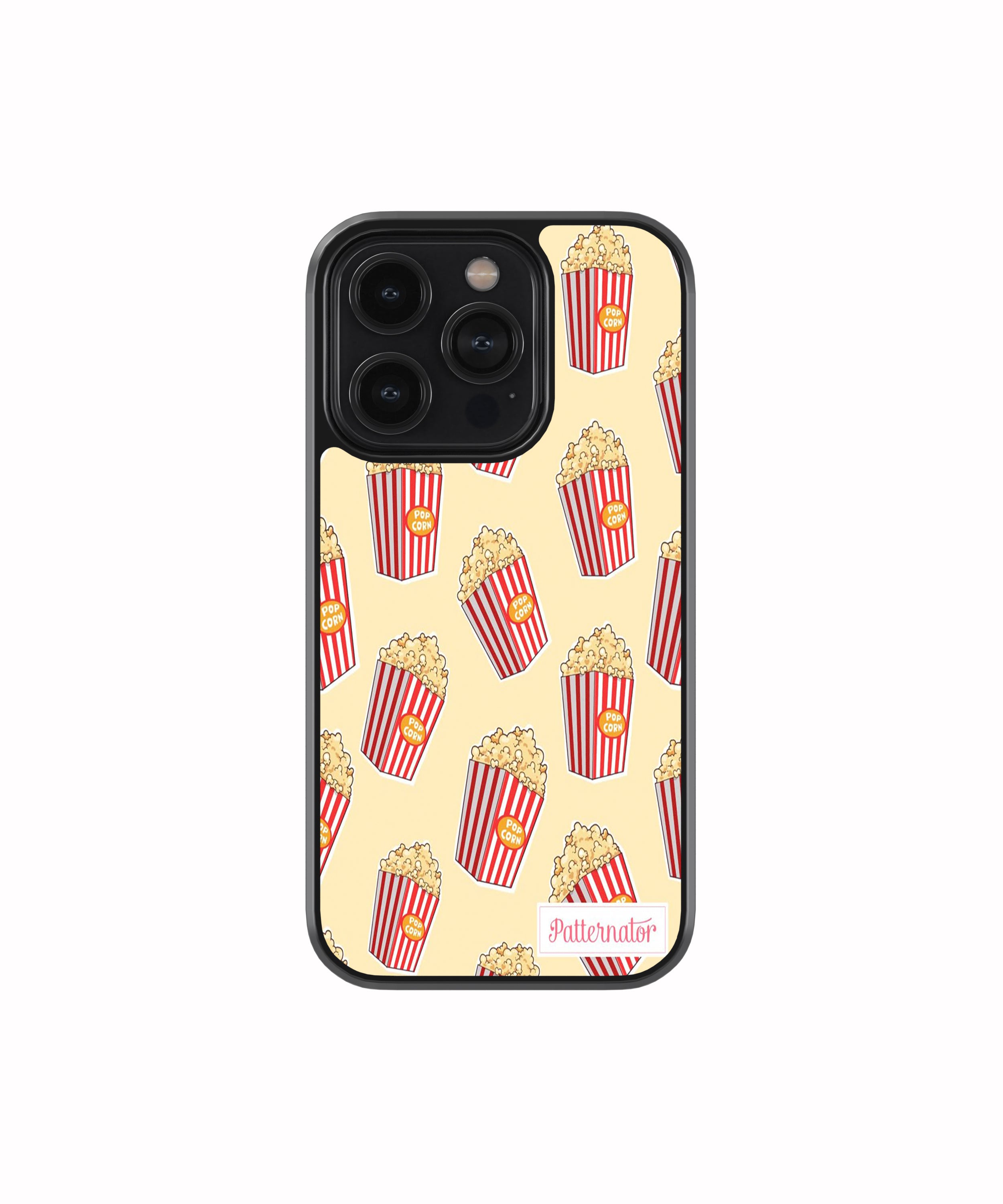 Movie Night Popcorn Pattern Phone Case