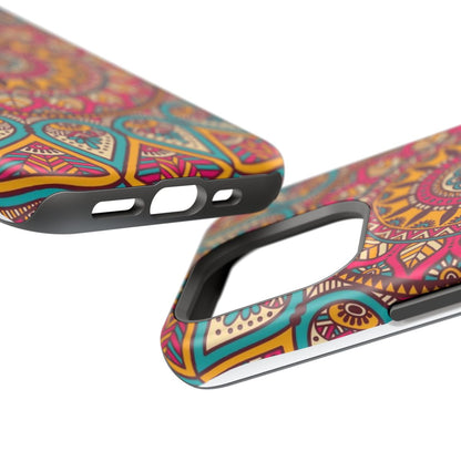 Boho Pop Mandala Vibes Phone Case.