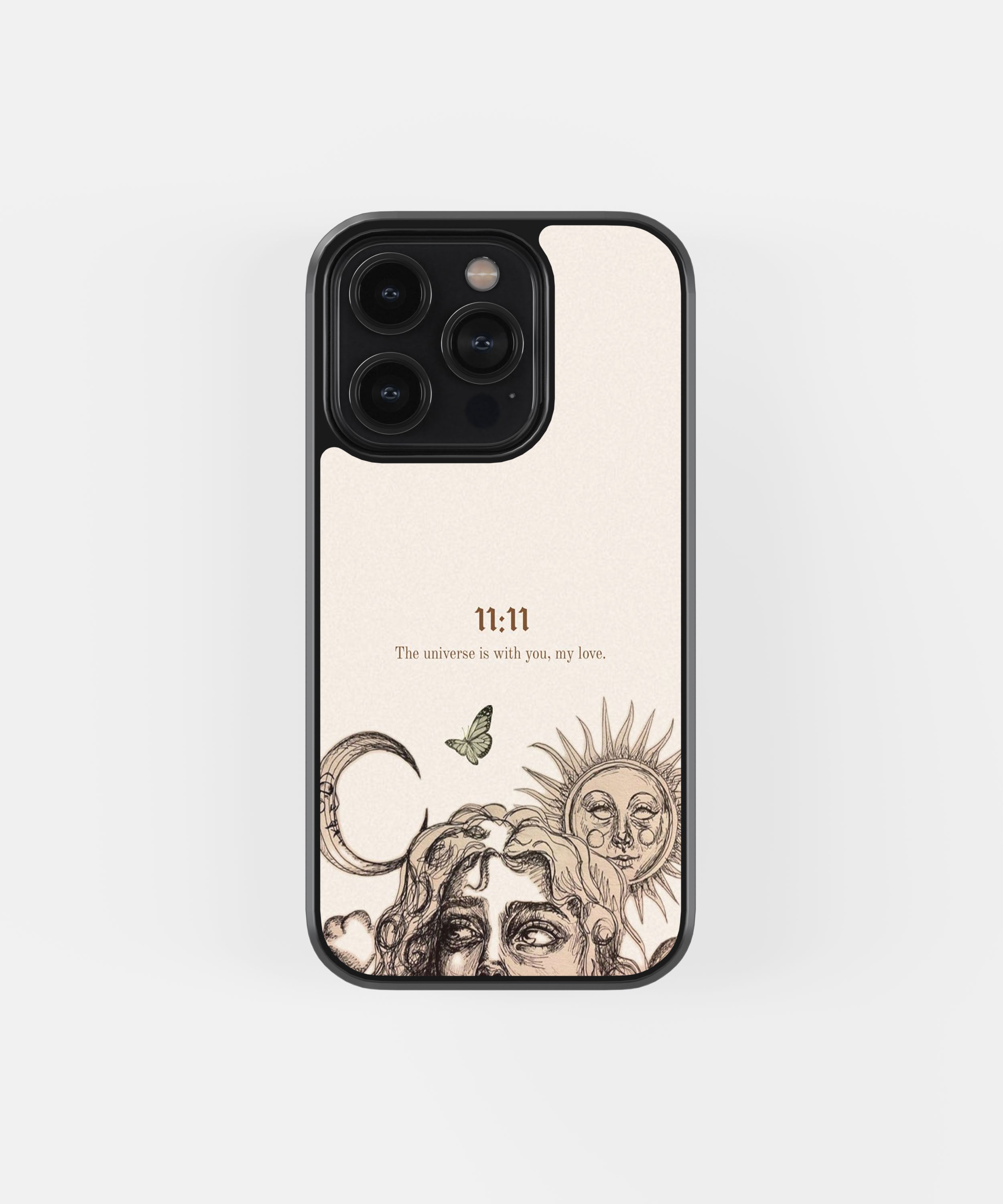 11:11 Angelic Sun Moon Phone Case.