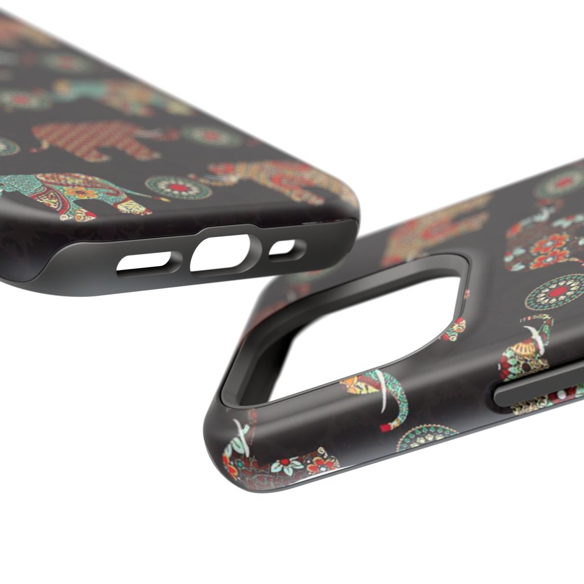 Desi Drip Elephant Art Phone Case.