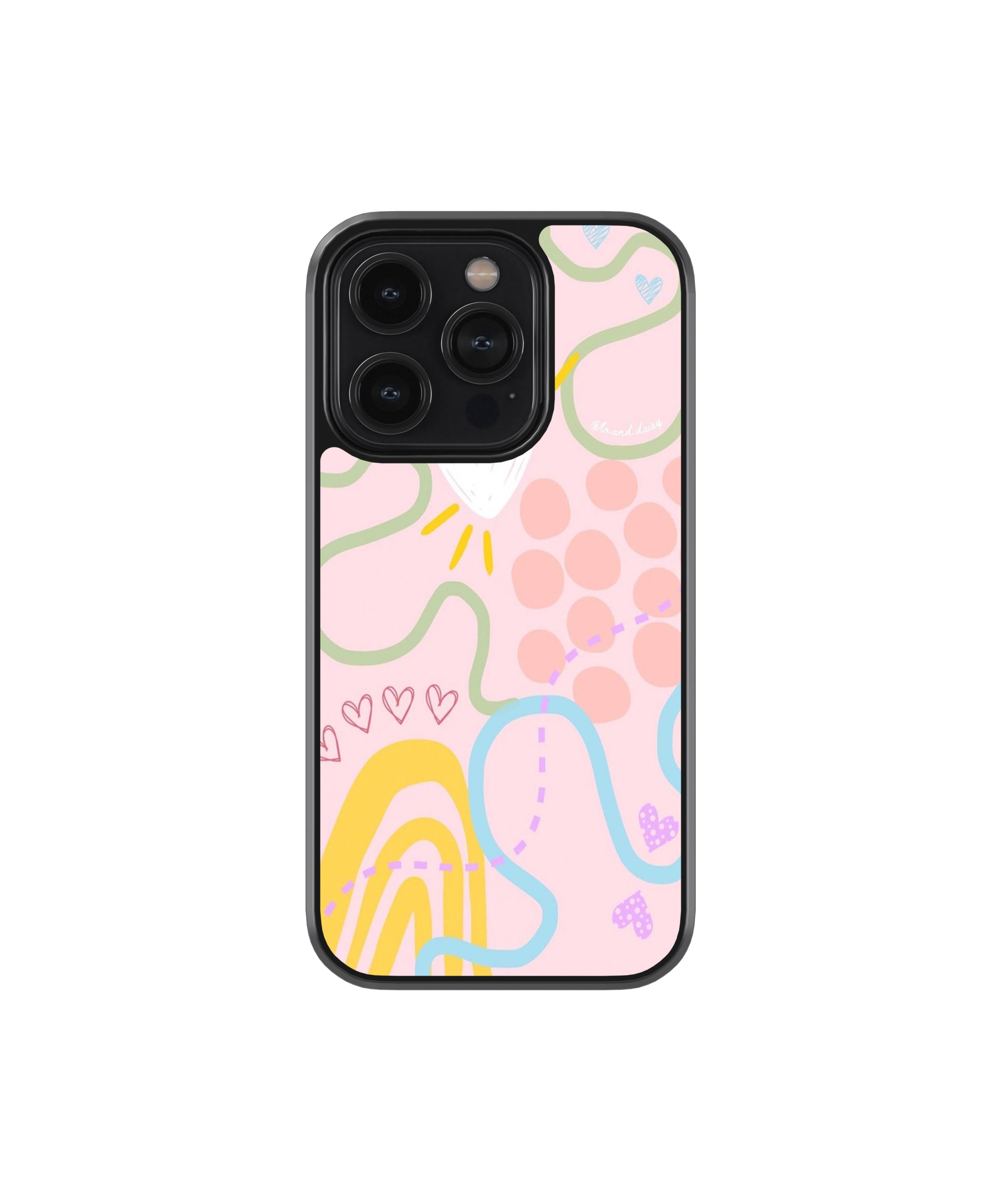 Cute Doodle Pop Phone Case.