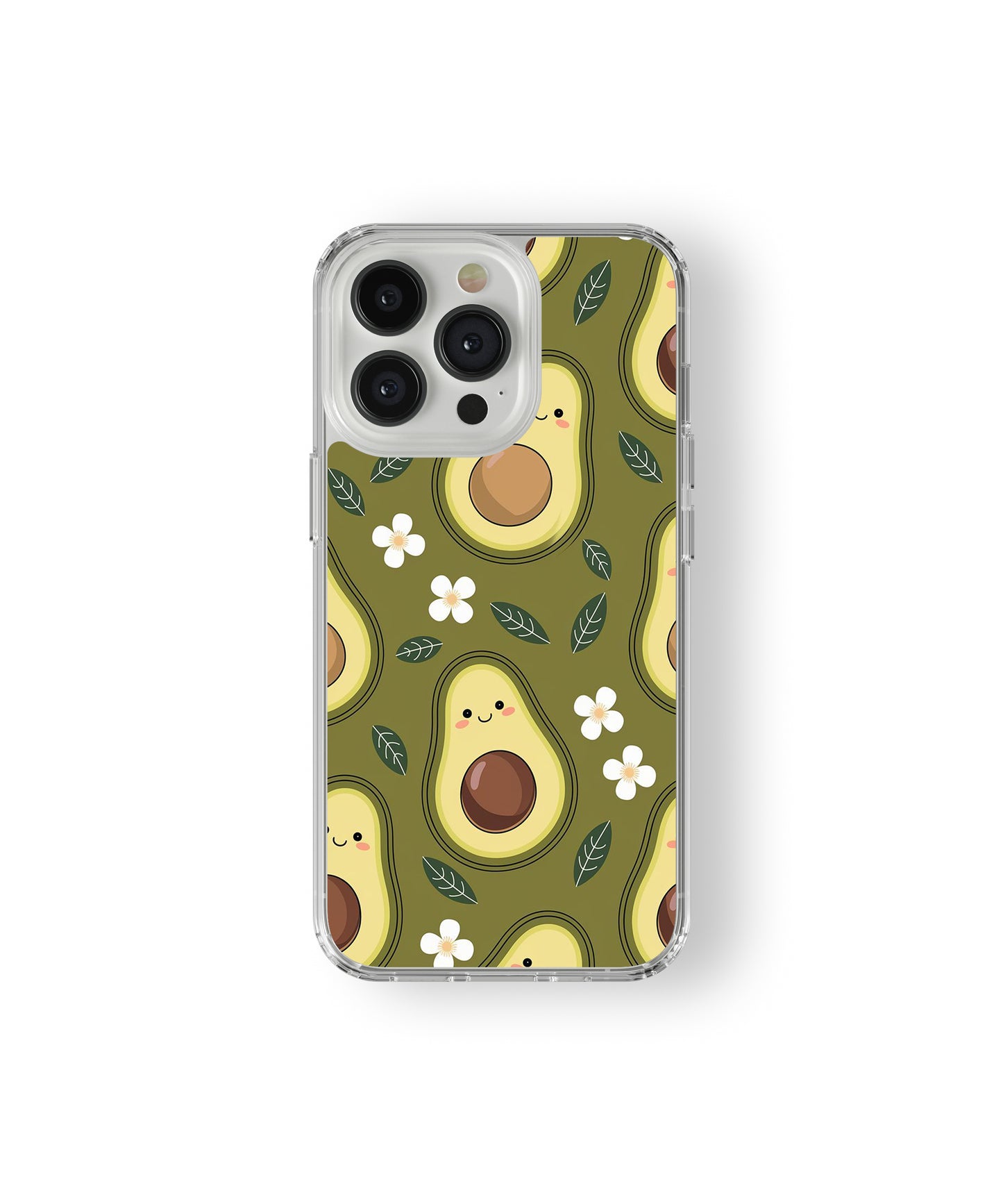 Kawaii Avocado Love Phone Case.