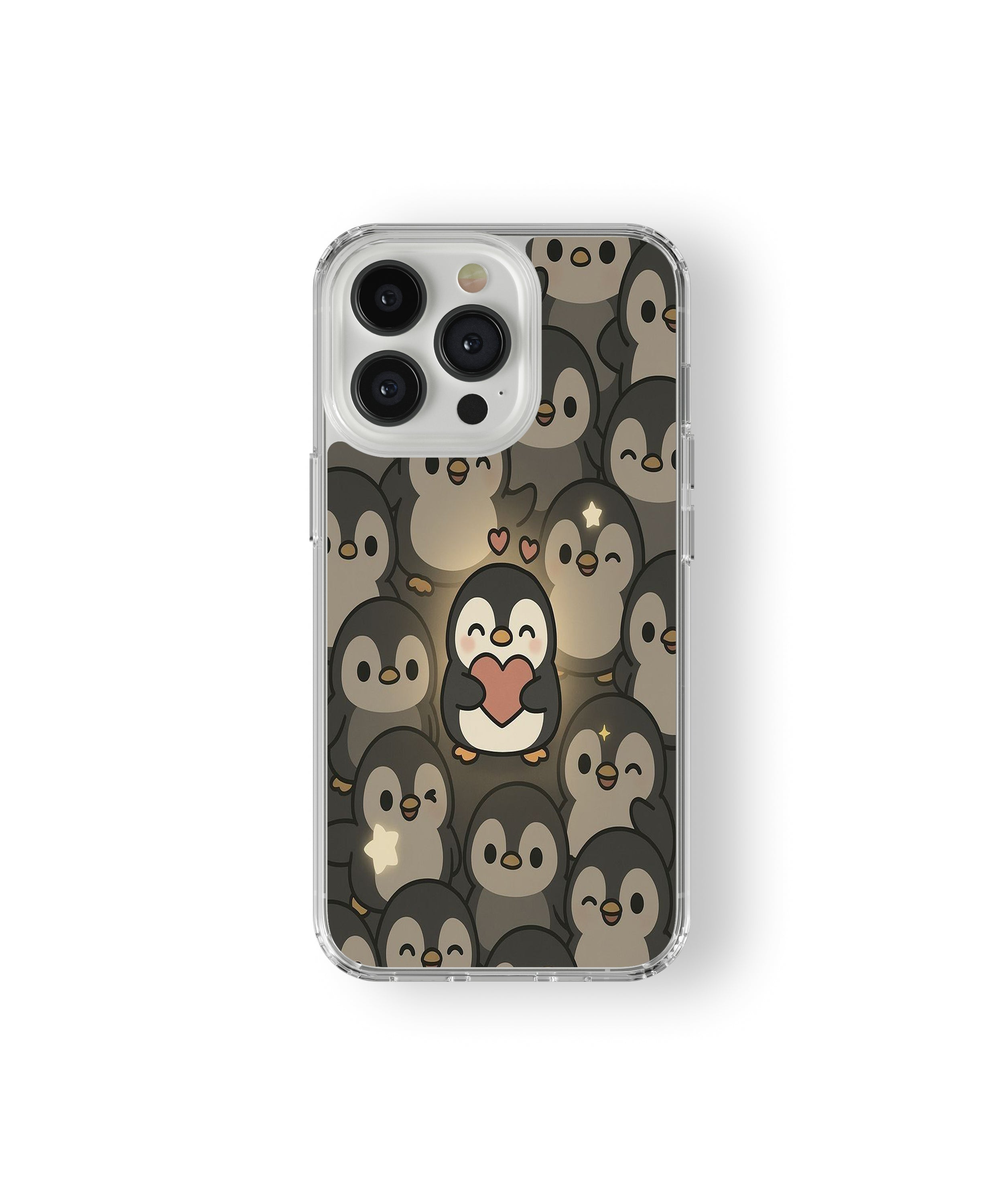 Cute Penguin Squad Phone Case.