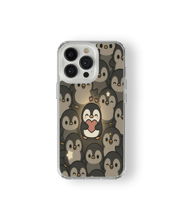 Cute Penguin Squad Phone Case.