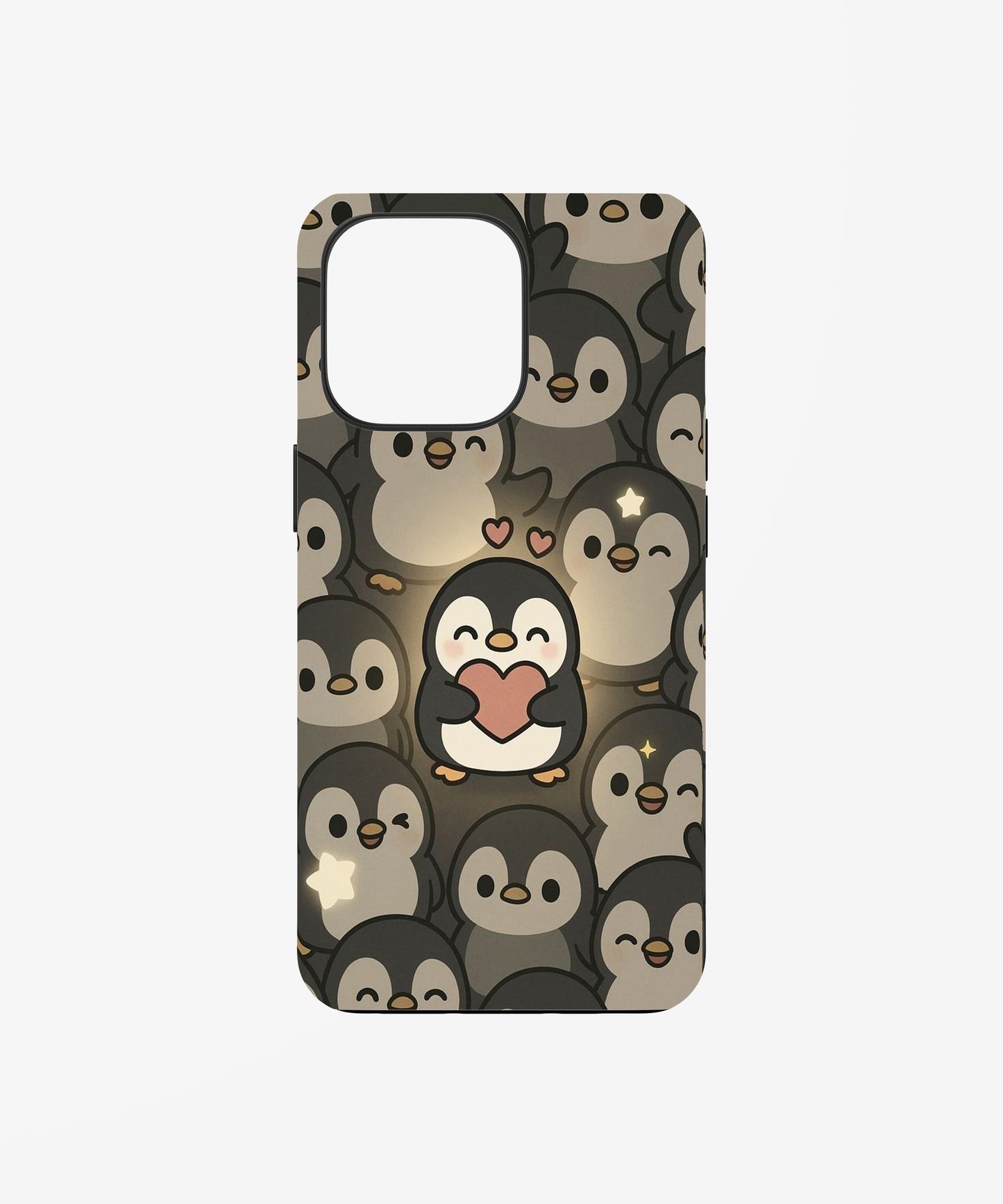 Cute Penguin Squad Phone Case.