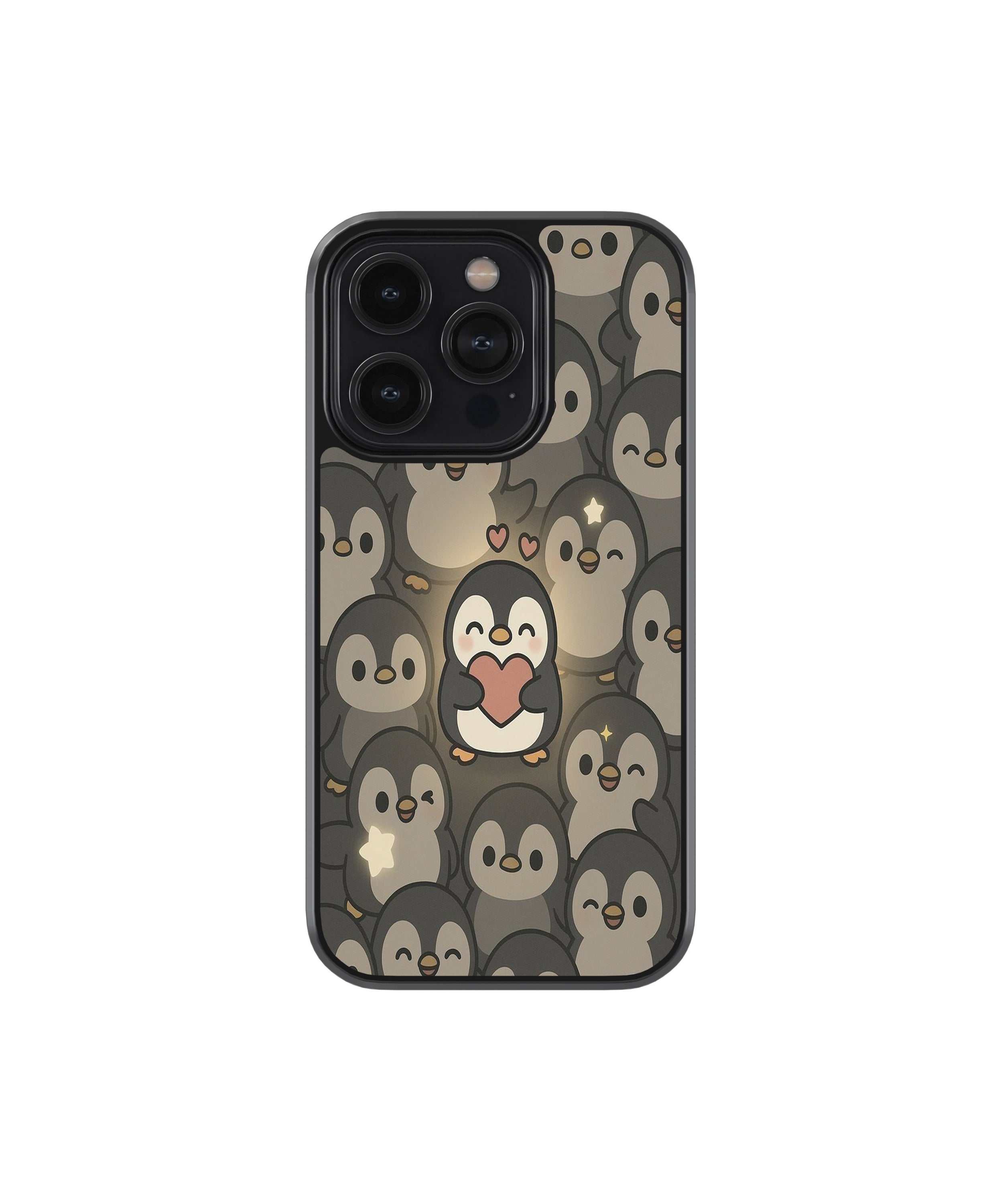 Cute Penguin Squad Phone Case.