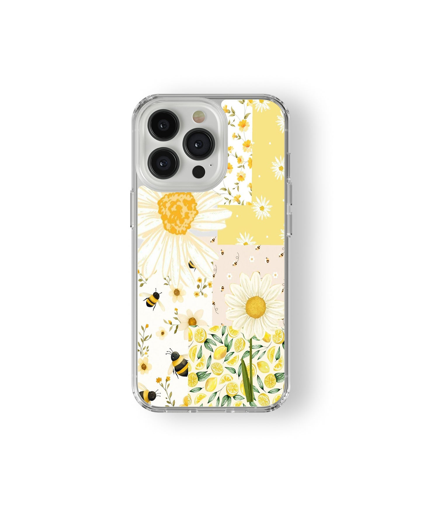 Sunny Daisy Bee Phone Case.