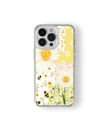 Sunny Daisy Bee Phone Case.