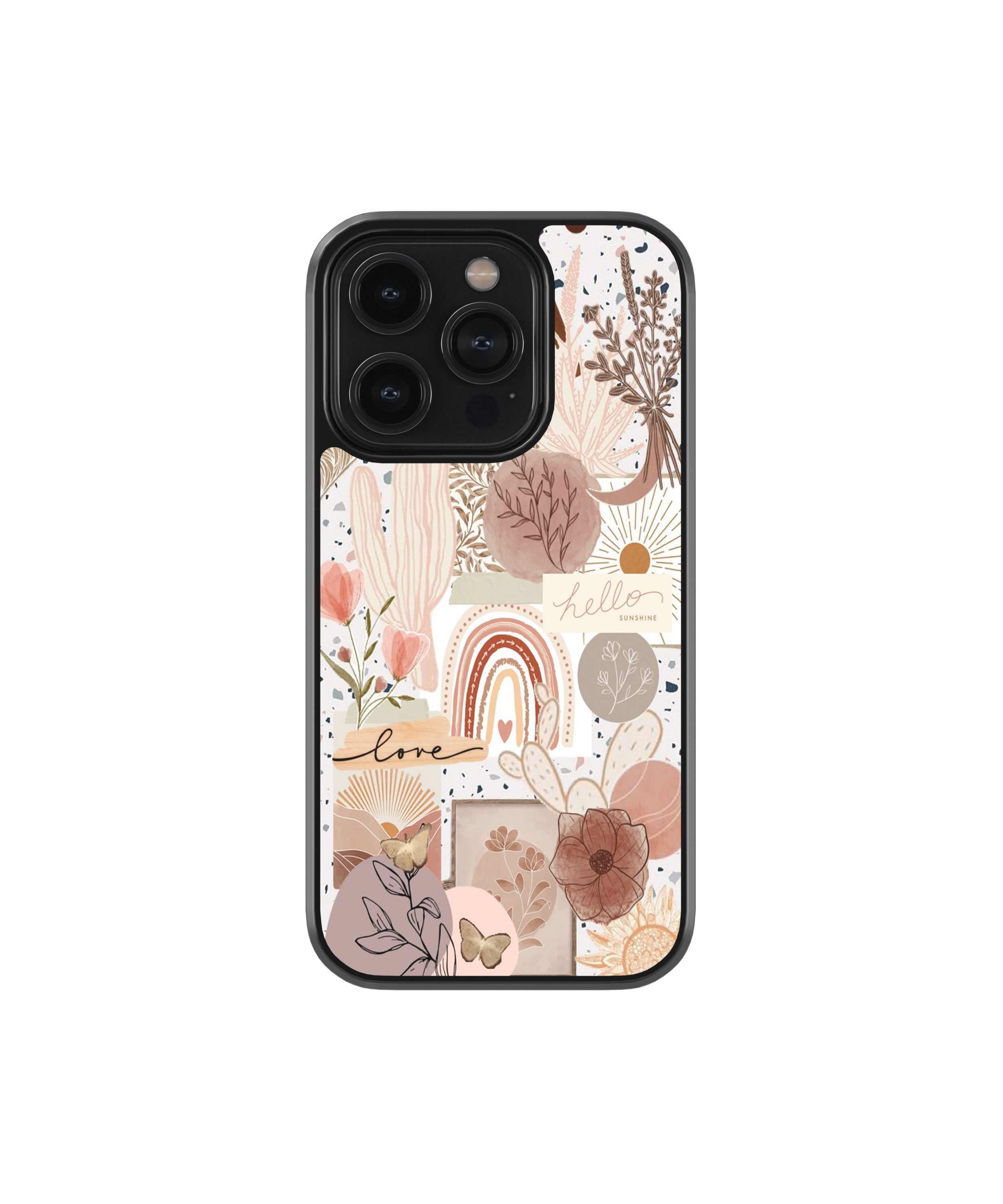 Boho Love Collage Phone Case.