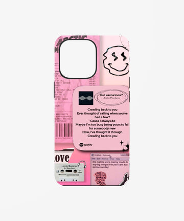 Indie Music Pink Phone Case.