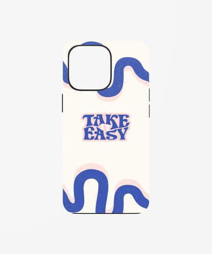 Take It Easy Retro Phone Case.