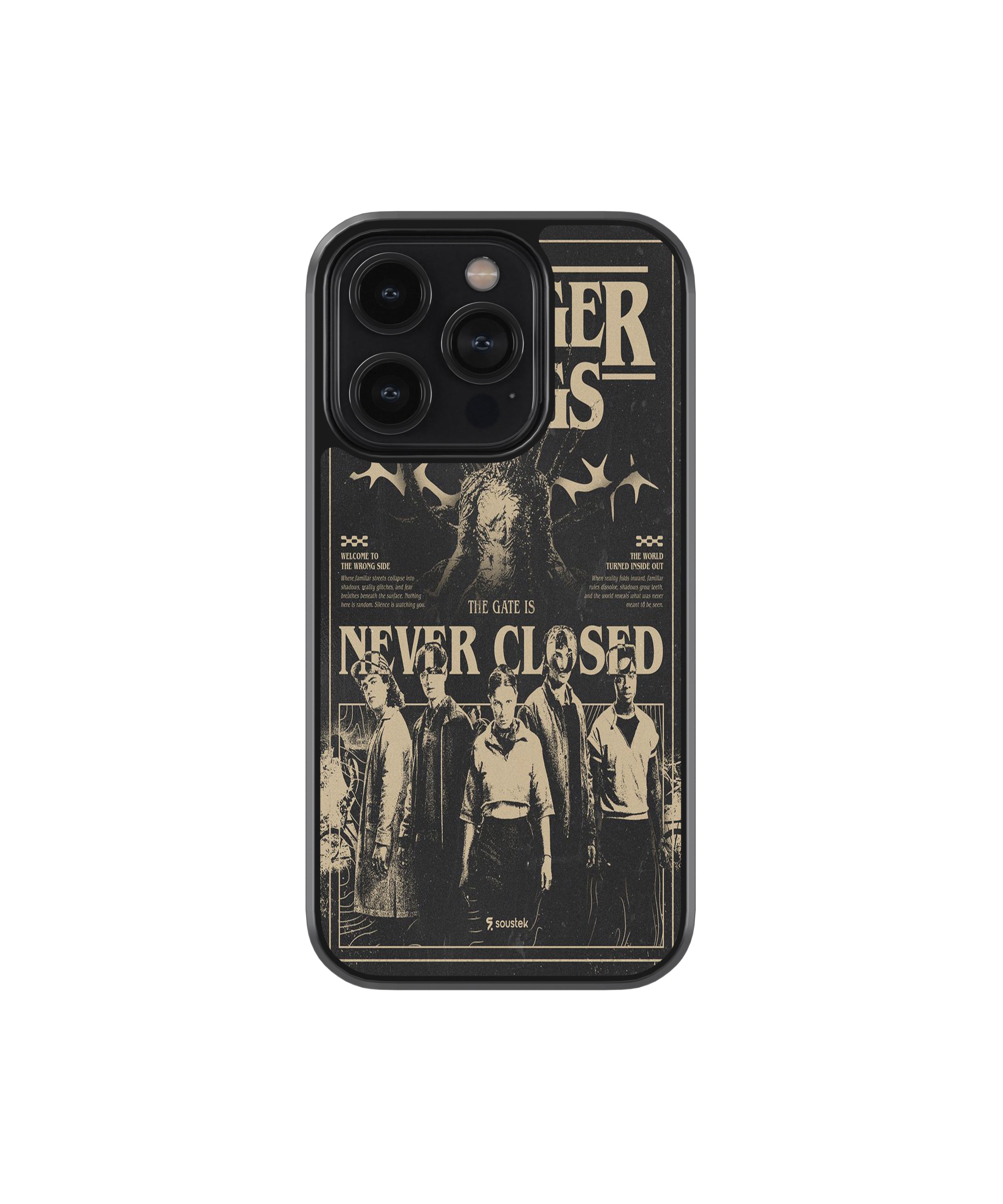 Never Closed Vintage Poster Phone Case.