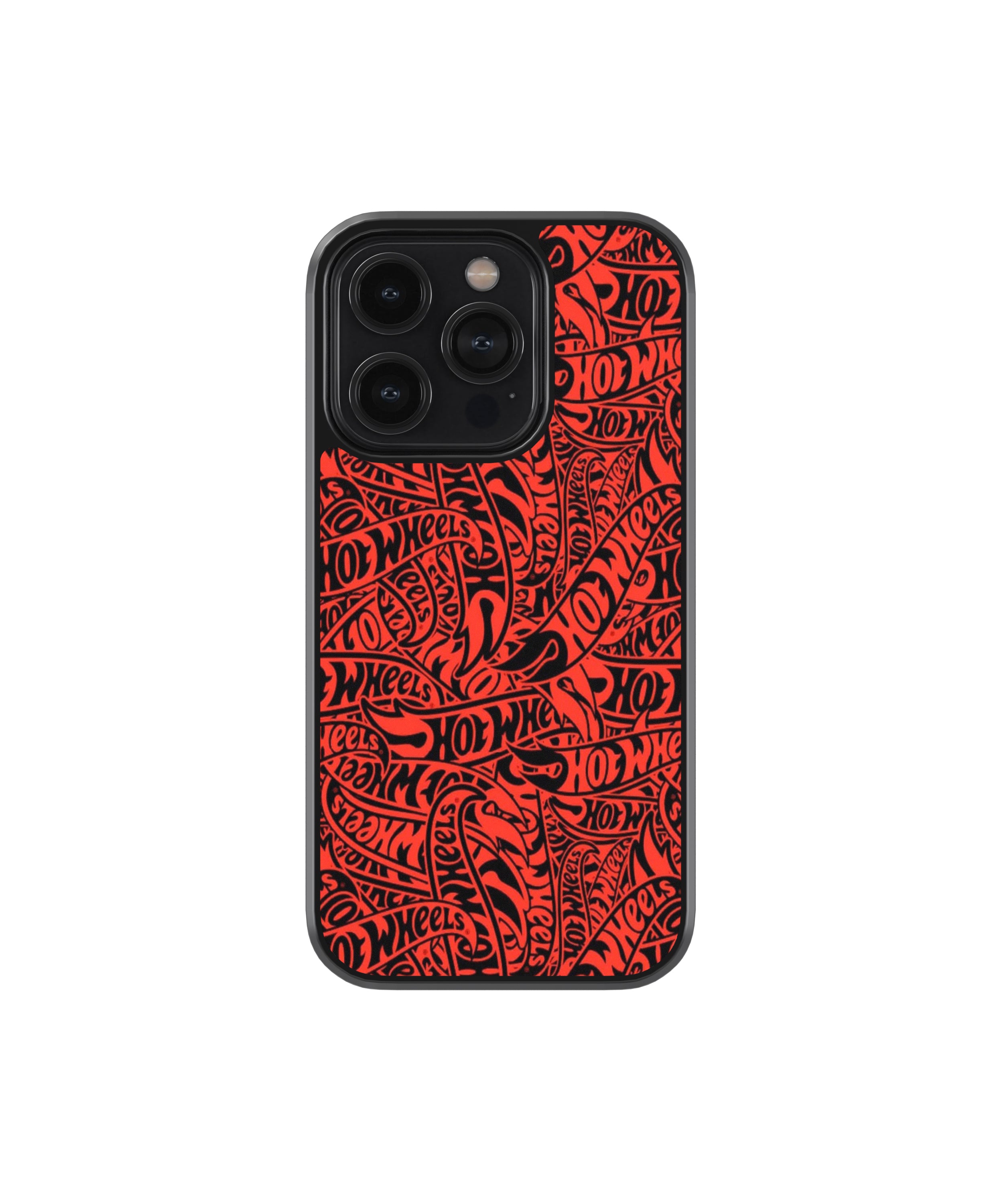 Hot Wheels Red Pattern Phone Case.