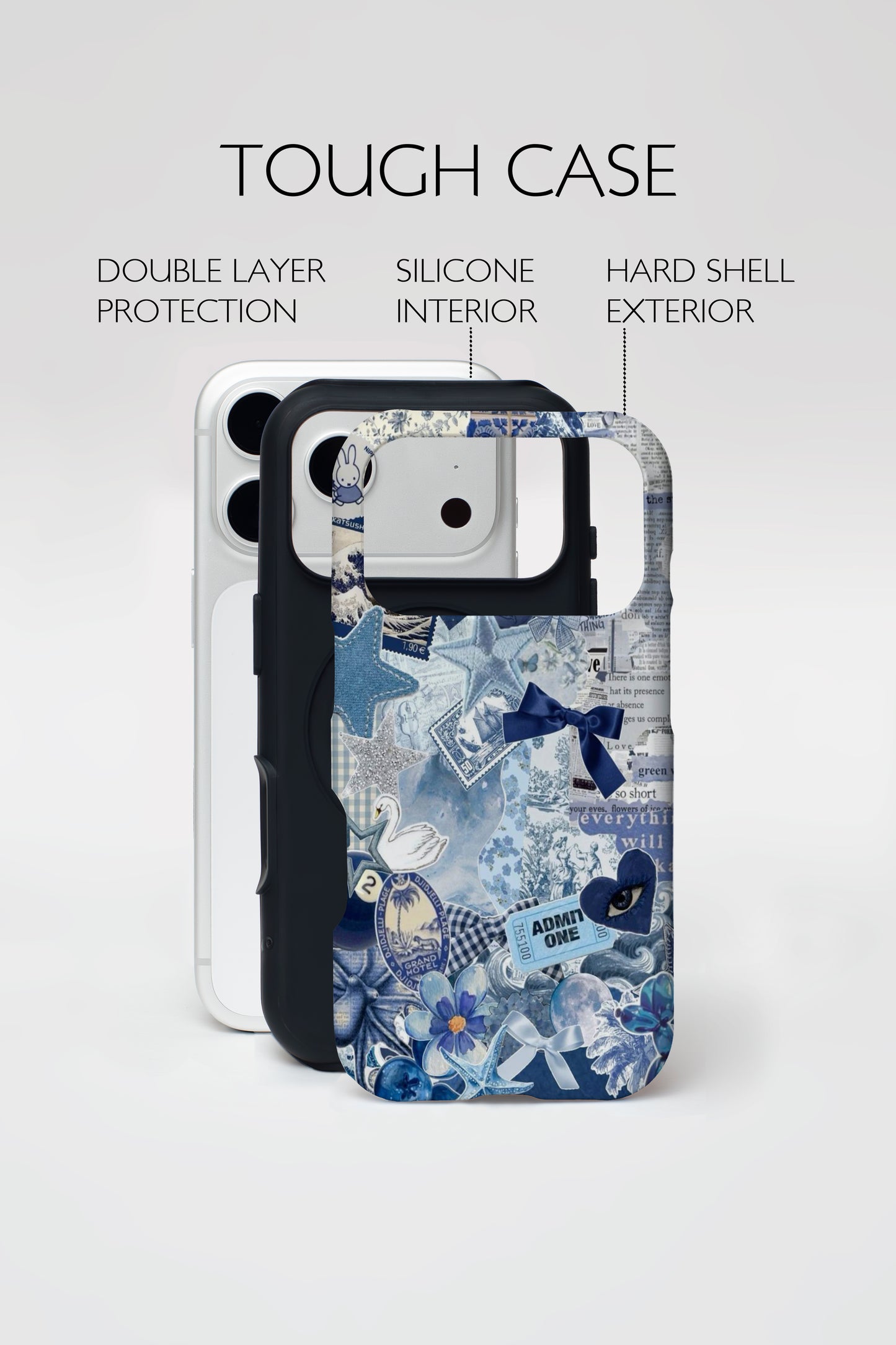 Blue Chaos Phone Case.