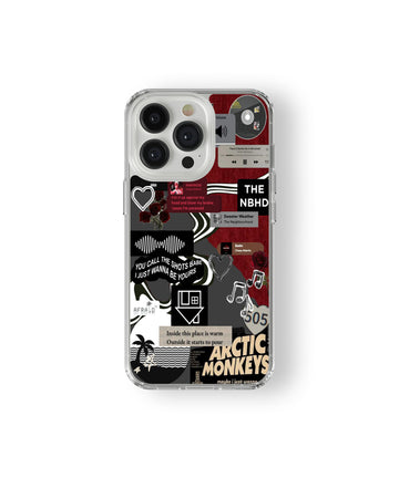 Indie Music Moodboard Phone Case.