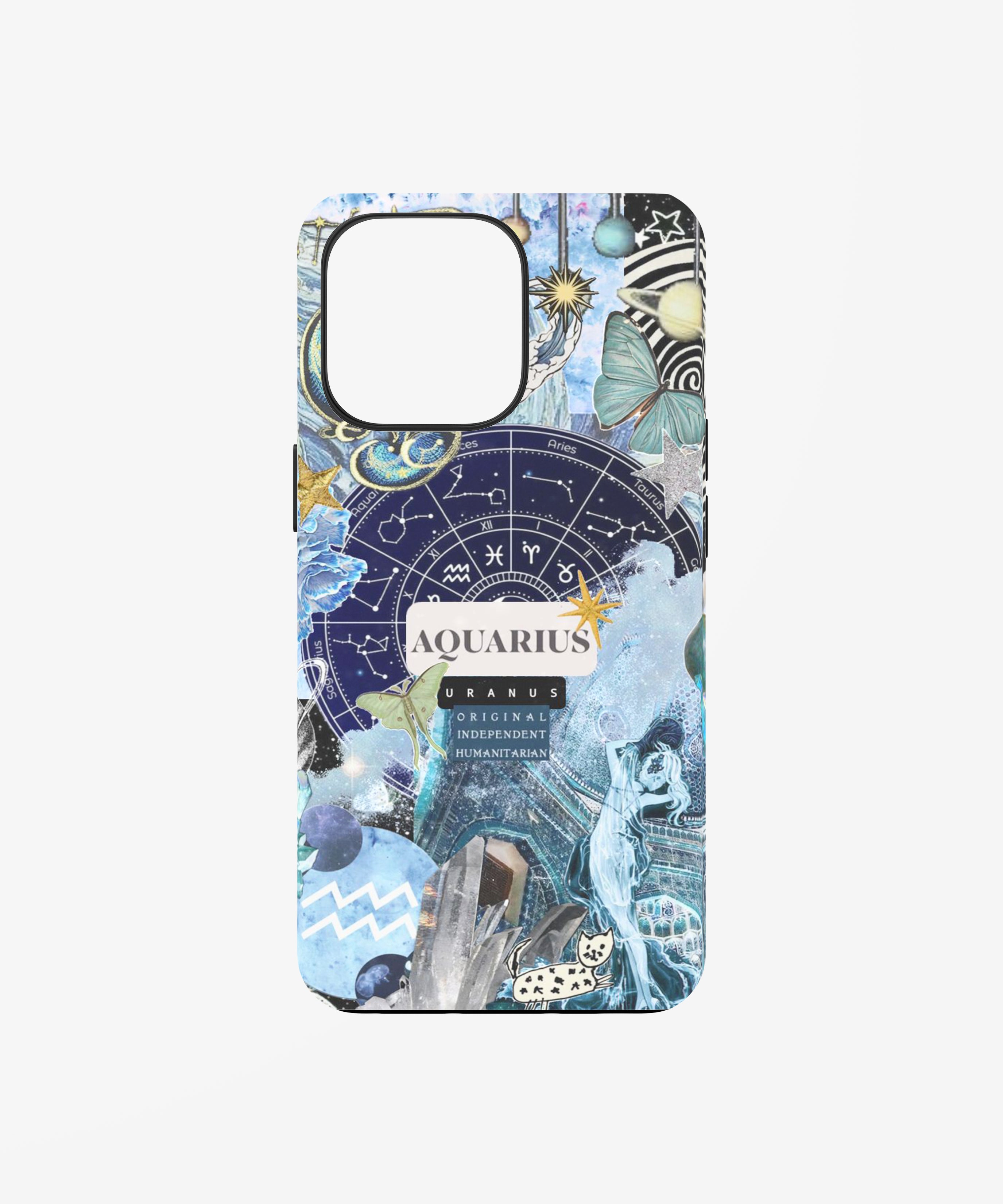 Cosmic Aquarius Energy Phone Case.