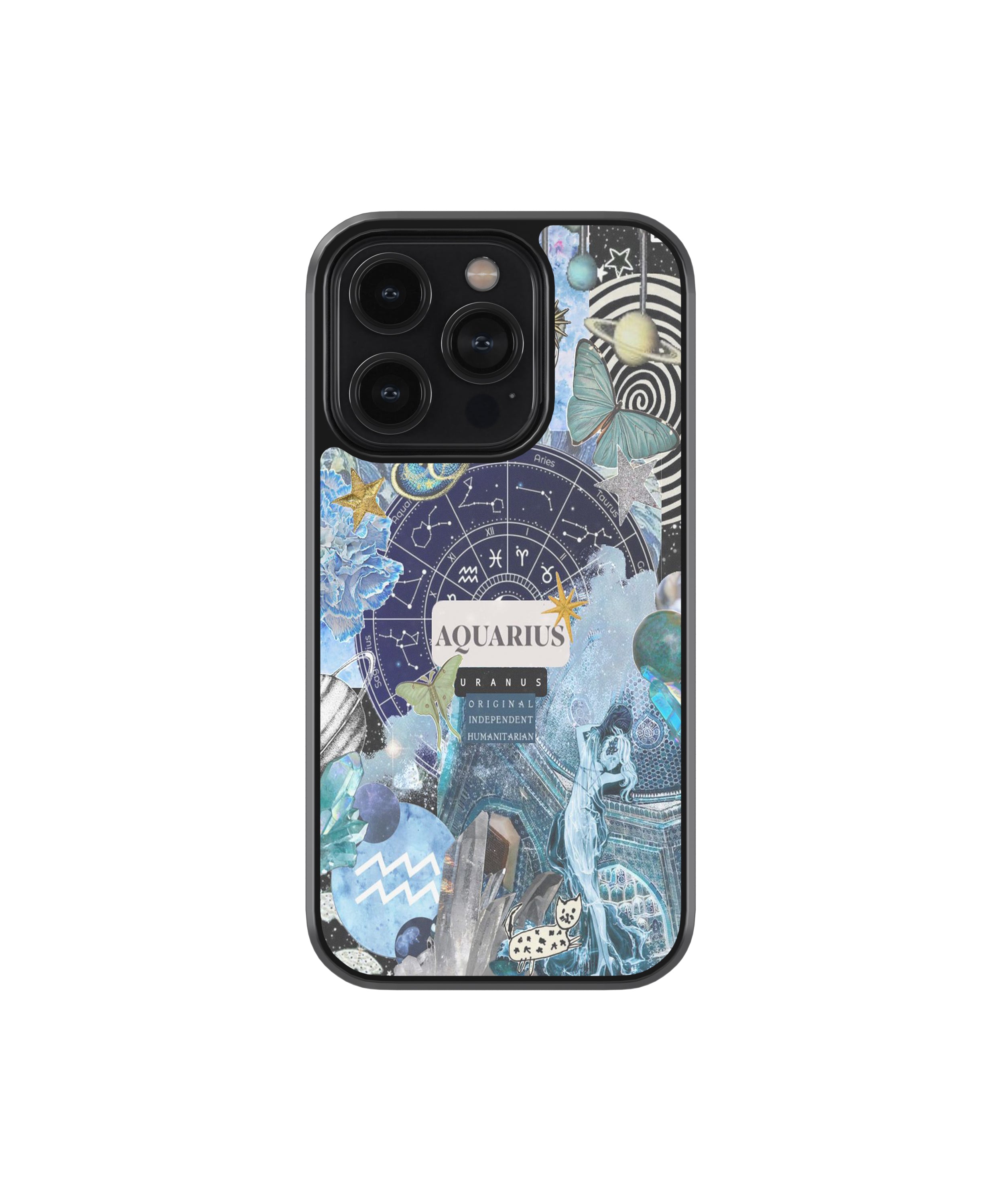 Cosmic Aquarius Energy Phone Case.
