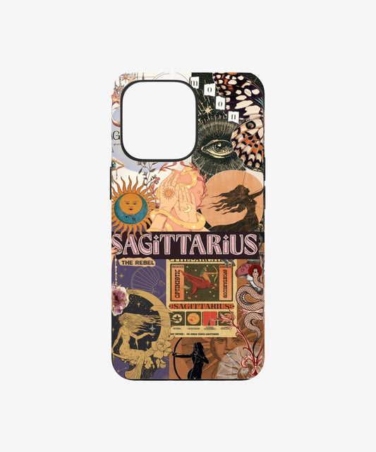 Wild Sagittarius Mood Phone Case.