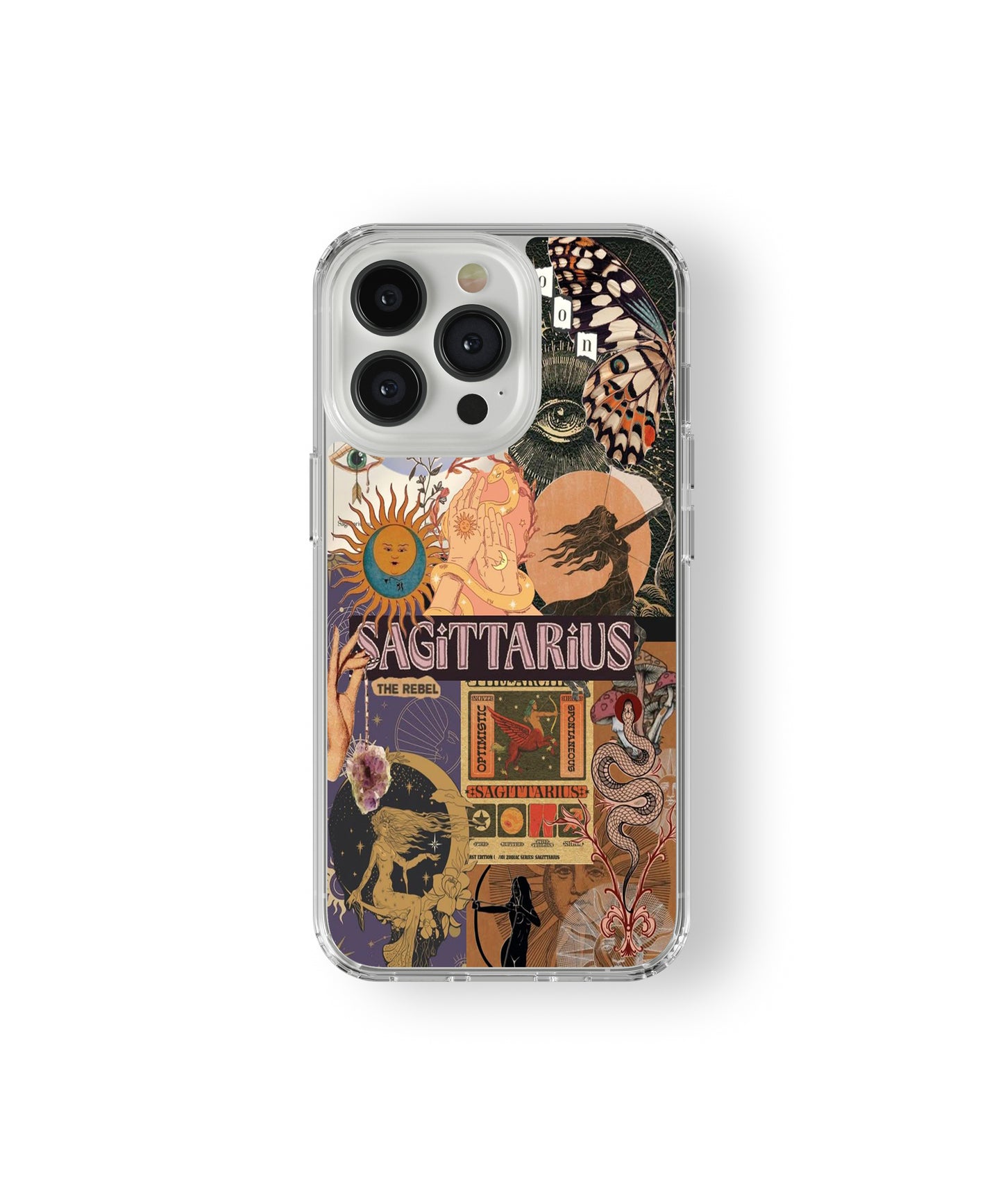 Wild Sagittarius Mood Phone Case.