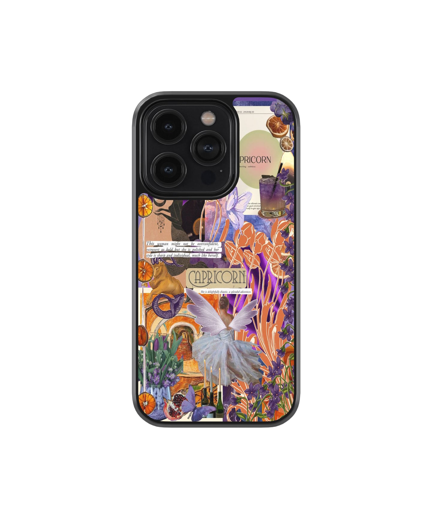 Dreamy Capricorn Aura Phone Case.