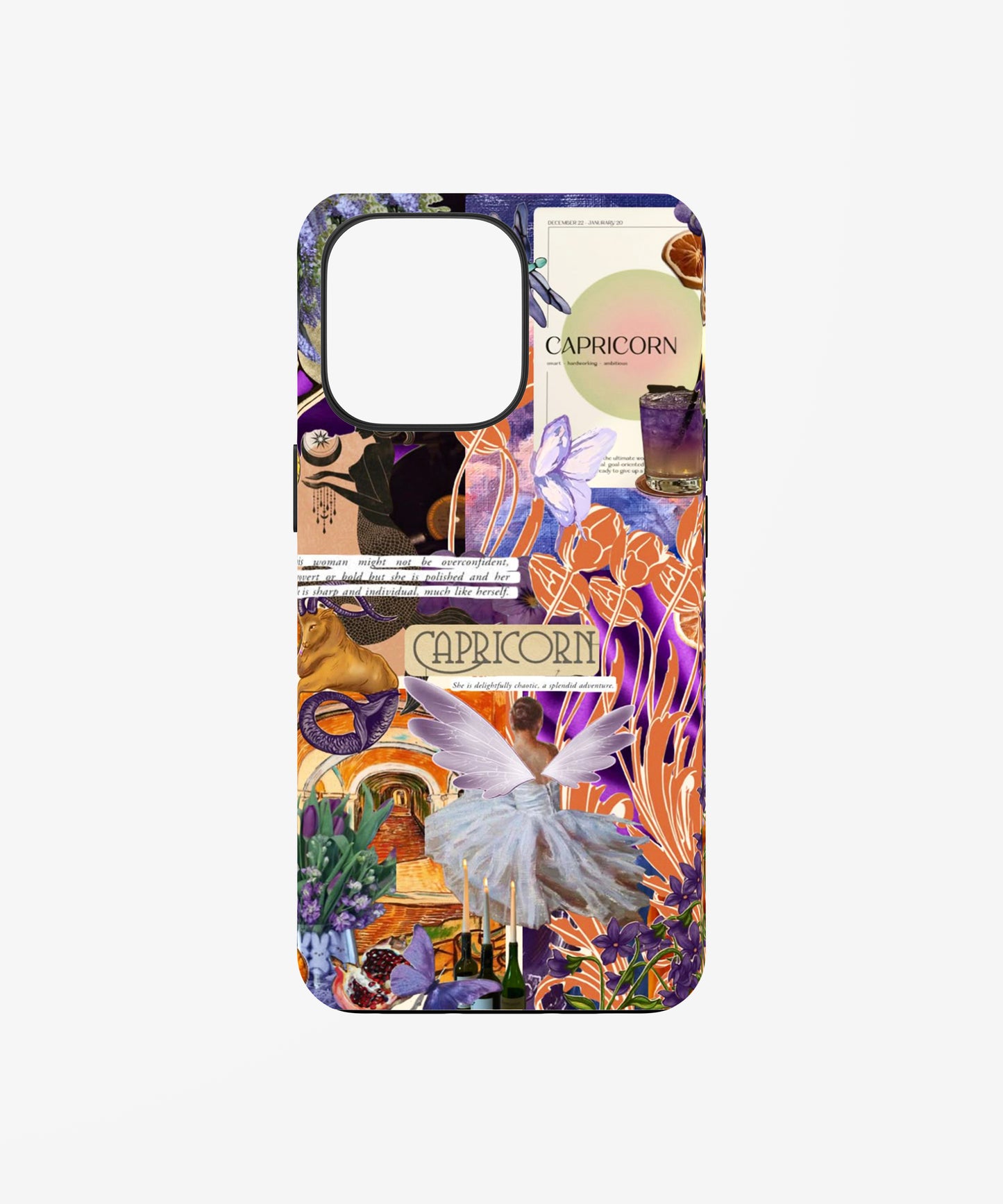 Dreamy Capricorn Aura Phone Case.