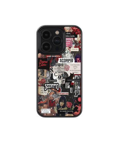 Scorpio Collage Phone Case.