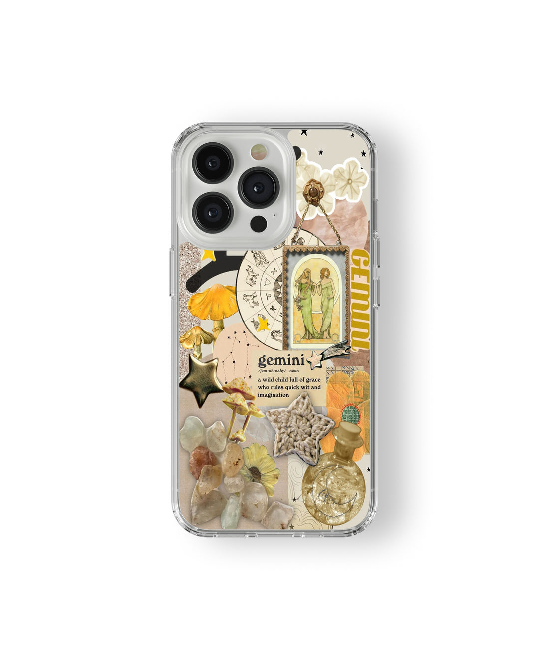 Gemini Collage Phone Case.